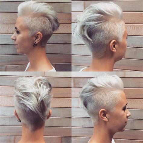 faux hawk women's haircut